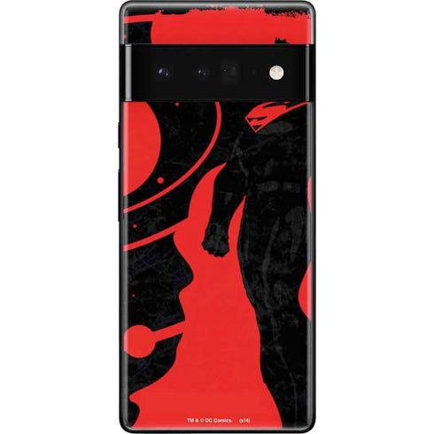 DC Comics Superman Silhouette Flying Google Pixel 6 Pro Skin